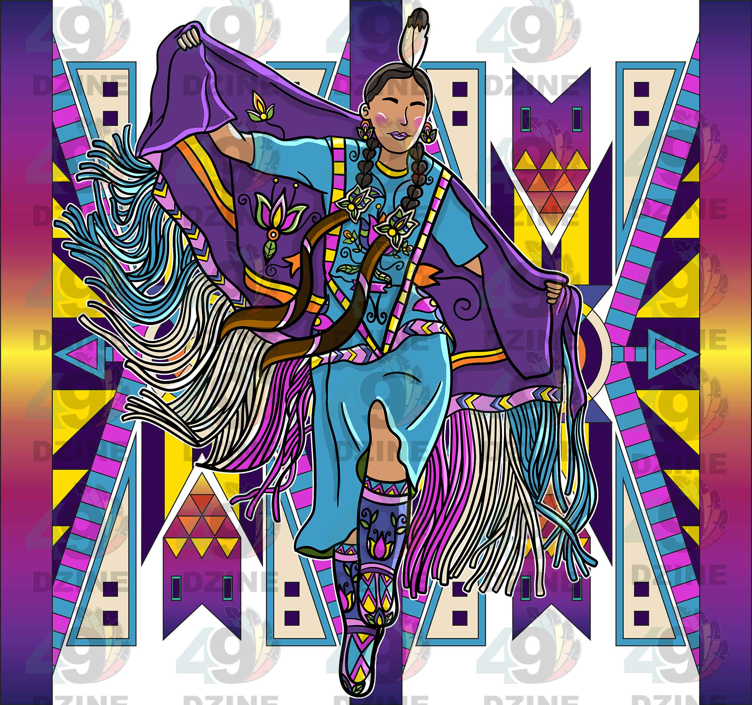 Women's Fancy Dancer Hoodies
