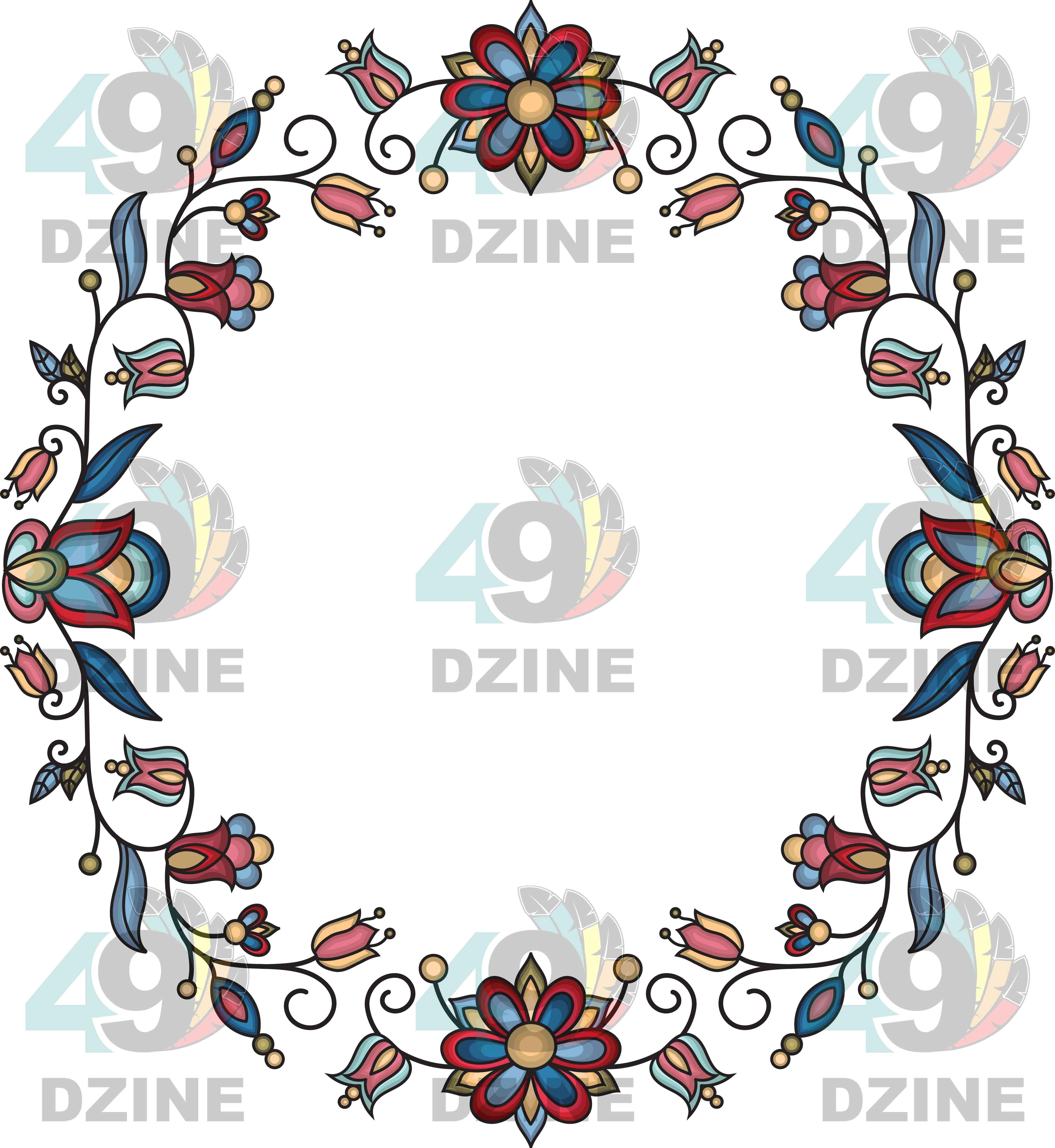 Frozen Petal Cascade Fedora