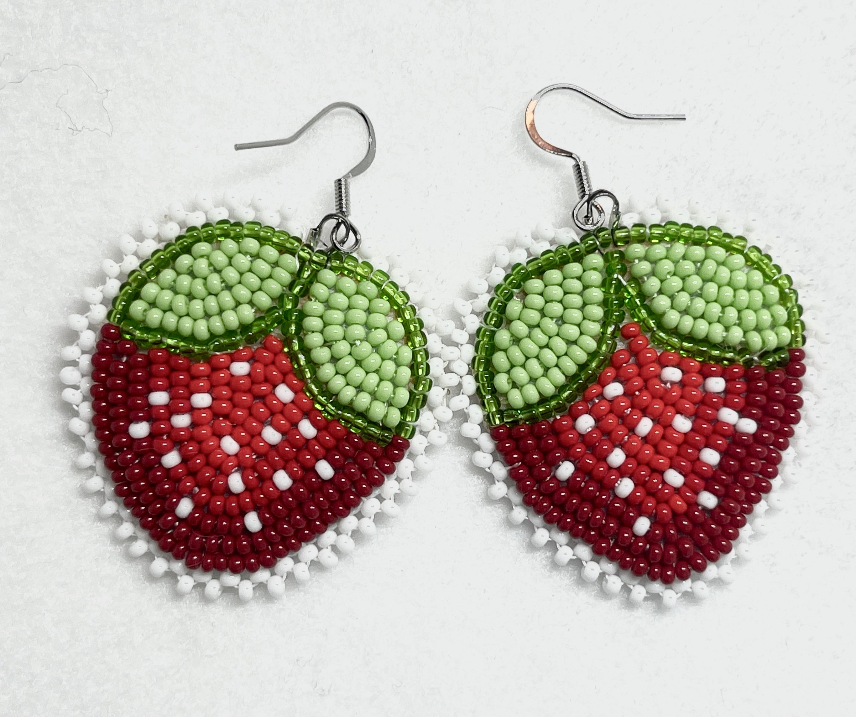 Brandon Swain Novlesky Pink Berries Earrings