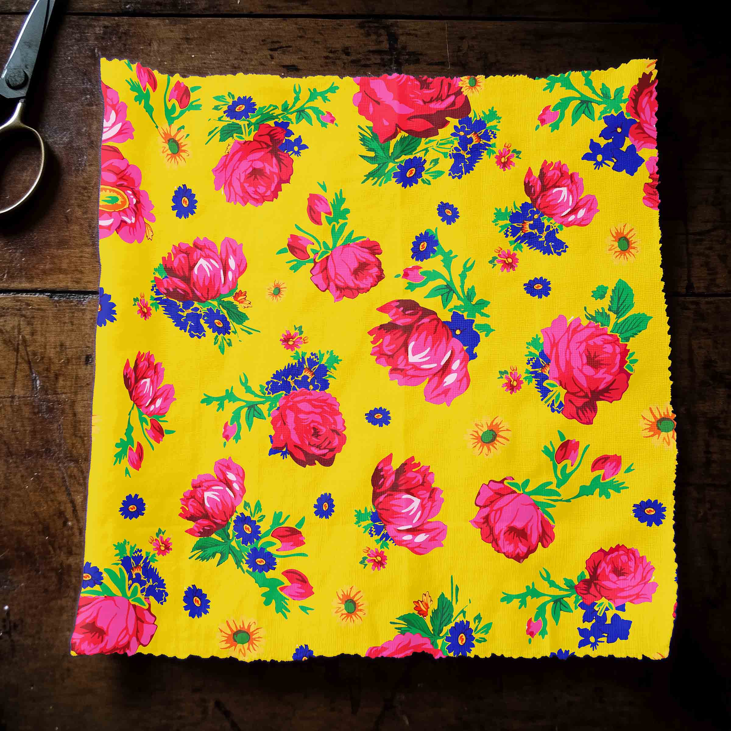 Kokum Ceremony Corn Tassel Cotton Poplin