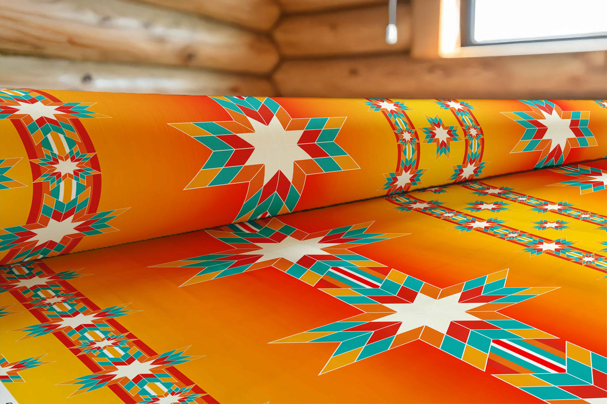 Morning Star Sunset Cotton Poplin