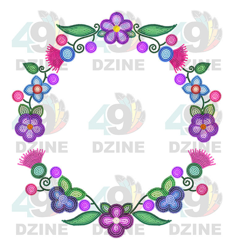 Petal Serenity Hat Transfer