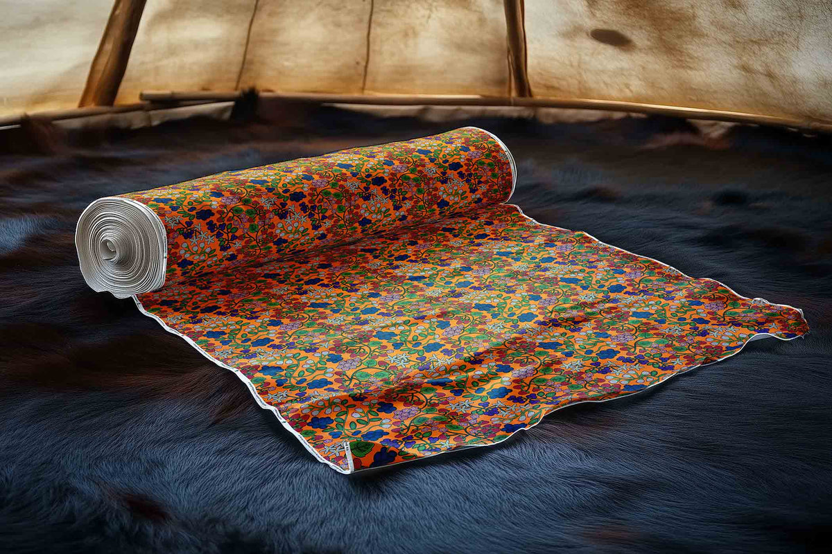 Takwakin Harvest Carrot Cotton Poplin