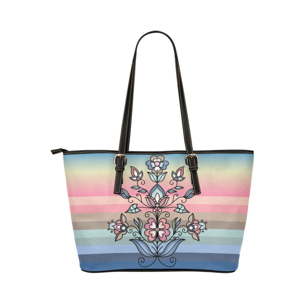 Frostfall Radiance Tote Handbag