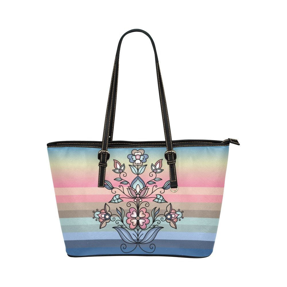 Frostfall Radiance Tote Handbag