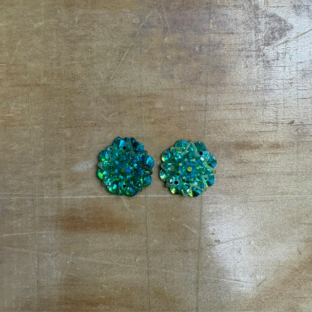 Floral Cabochons Set of 2