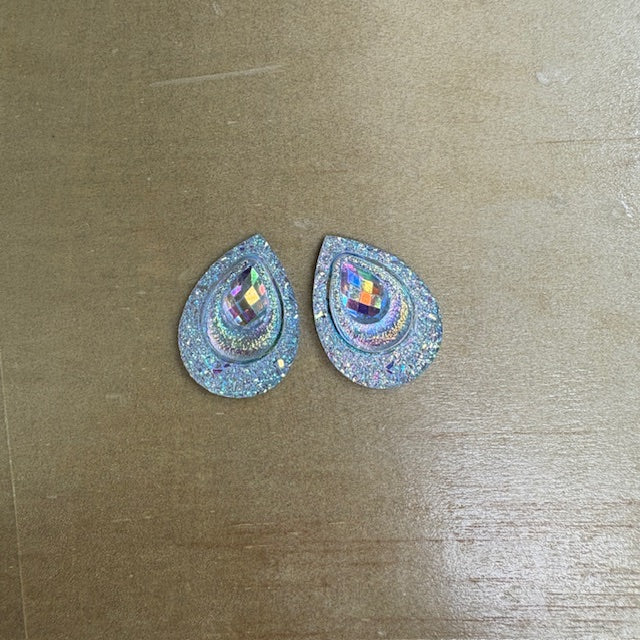 Teardop Cabochons Set of 2