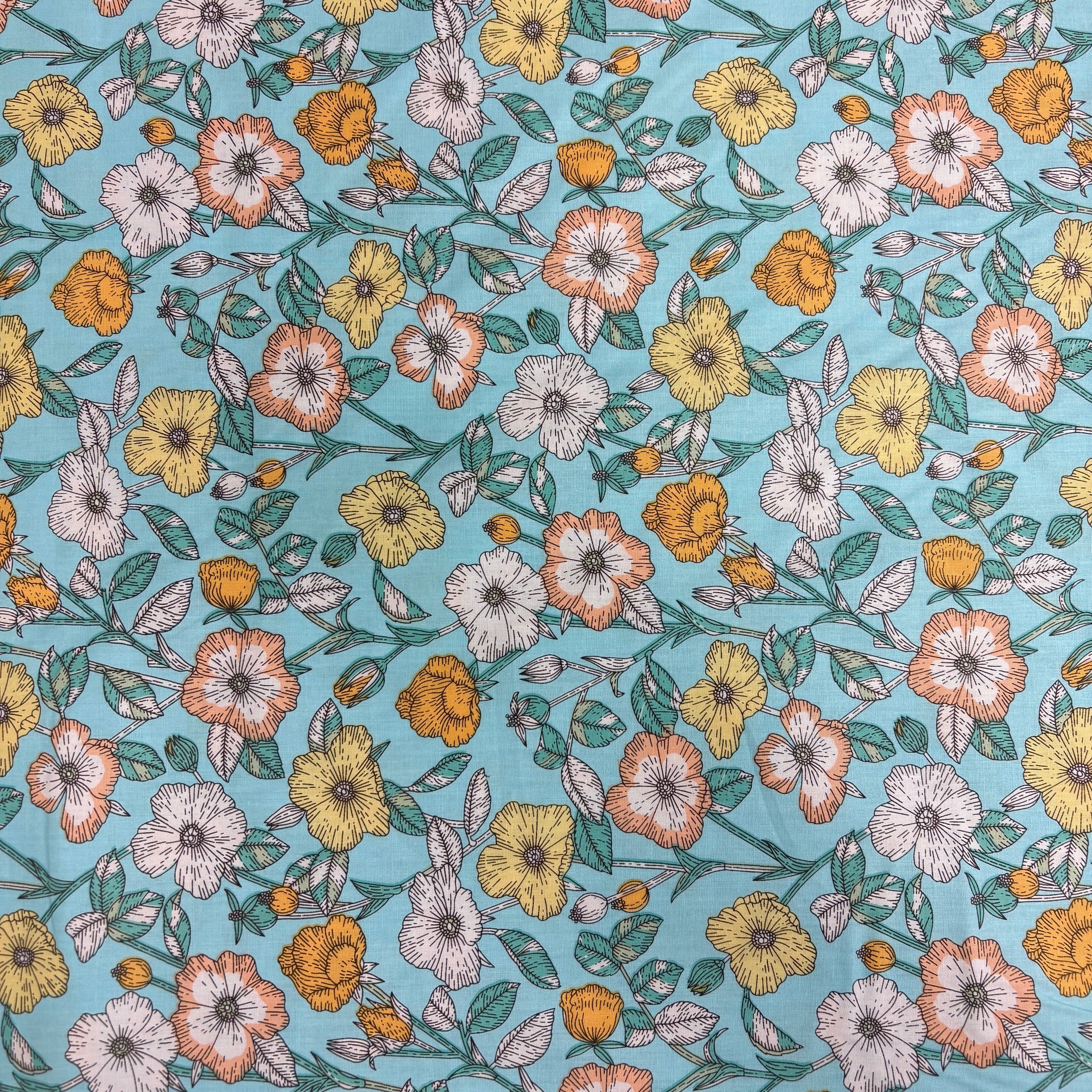 Punchy Petals Sky