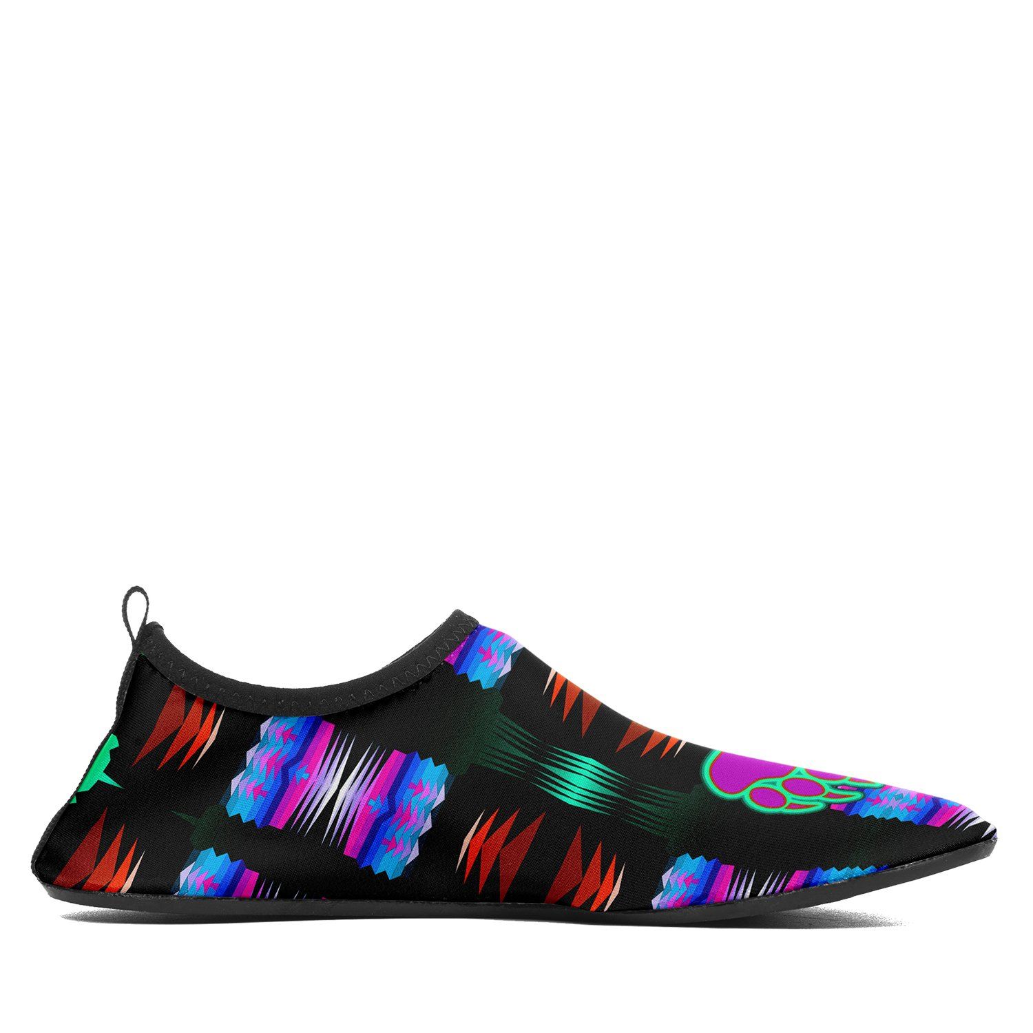 Kids Purple Midnight Bearpaw Sockamoccs Slip On Shoes