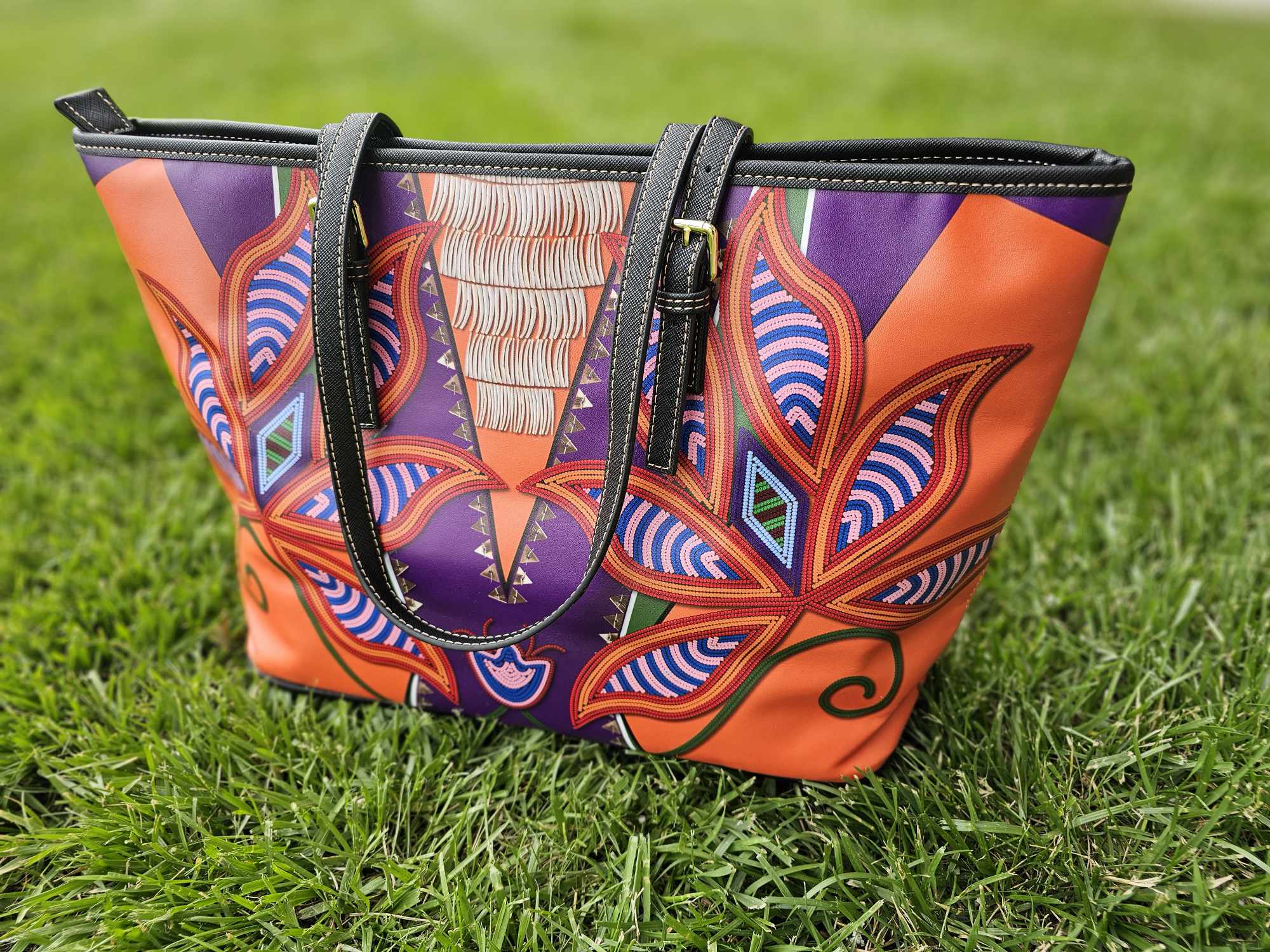 Sacred Plains Leather Tote