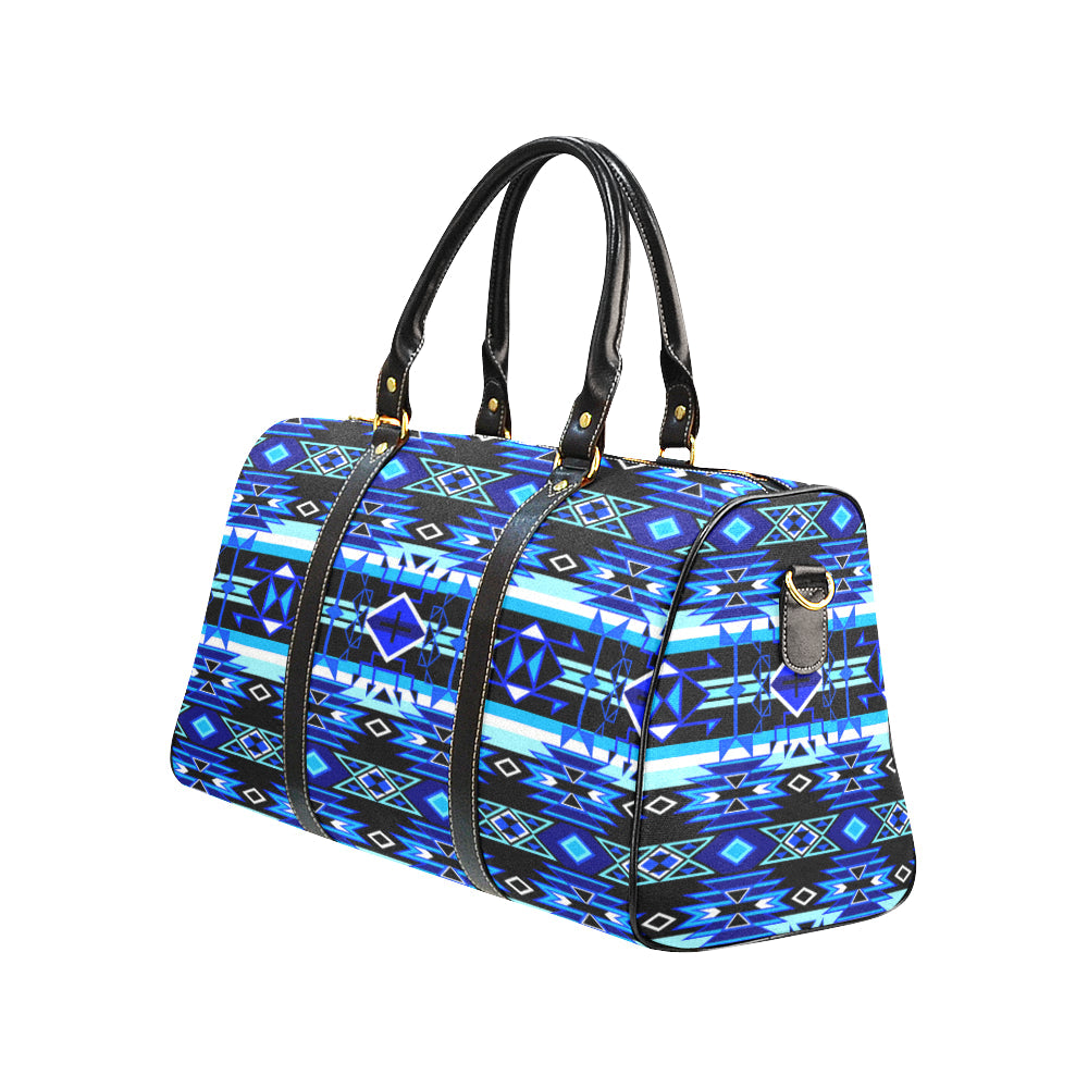 Force of Nature Winter Night New Waterproof Travel Bag/Large (Model 1639)