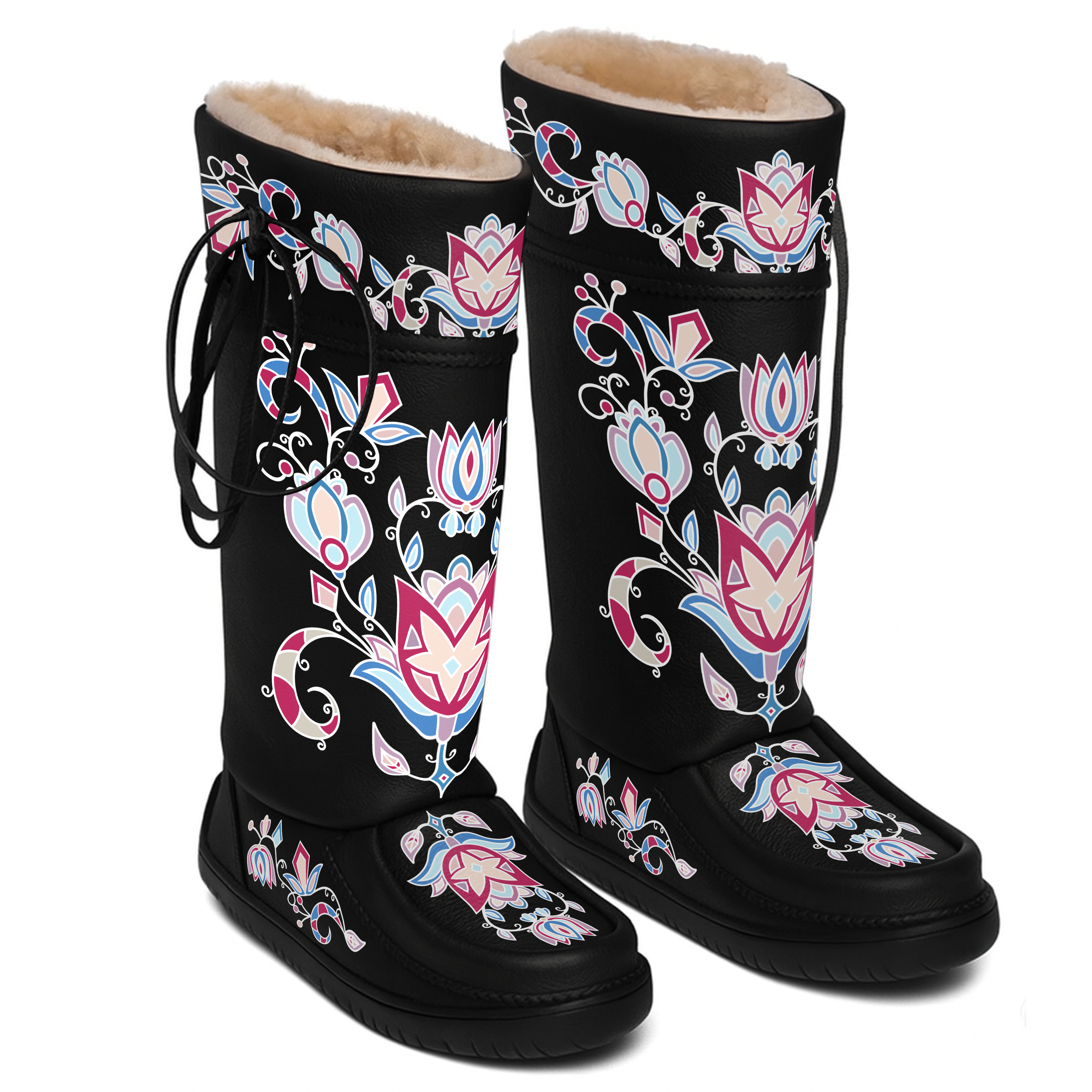 Northern Ember Black Tall Style MocLux EU42 (Clearance)