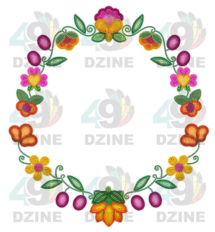 Garden Halo Hat Transfer