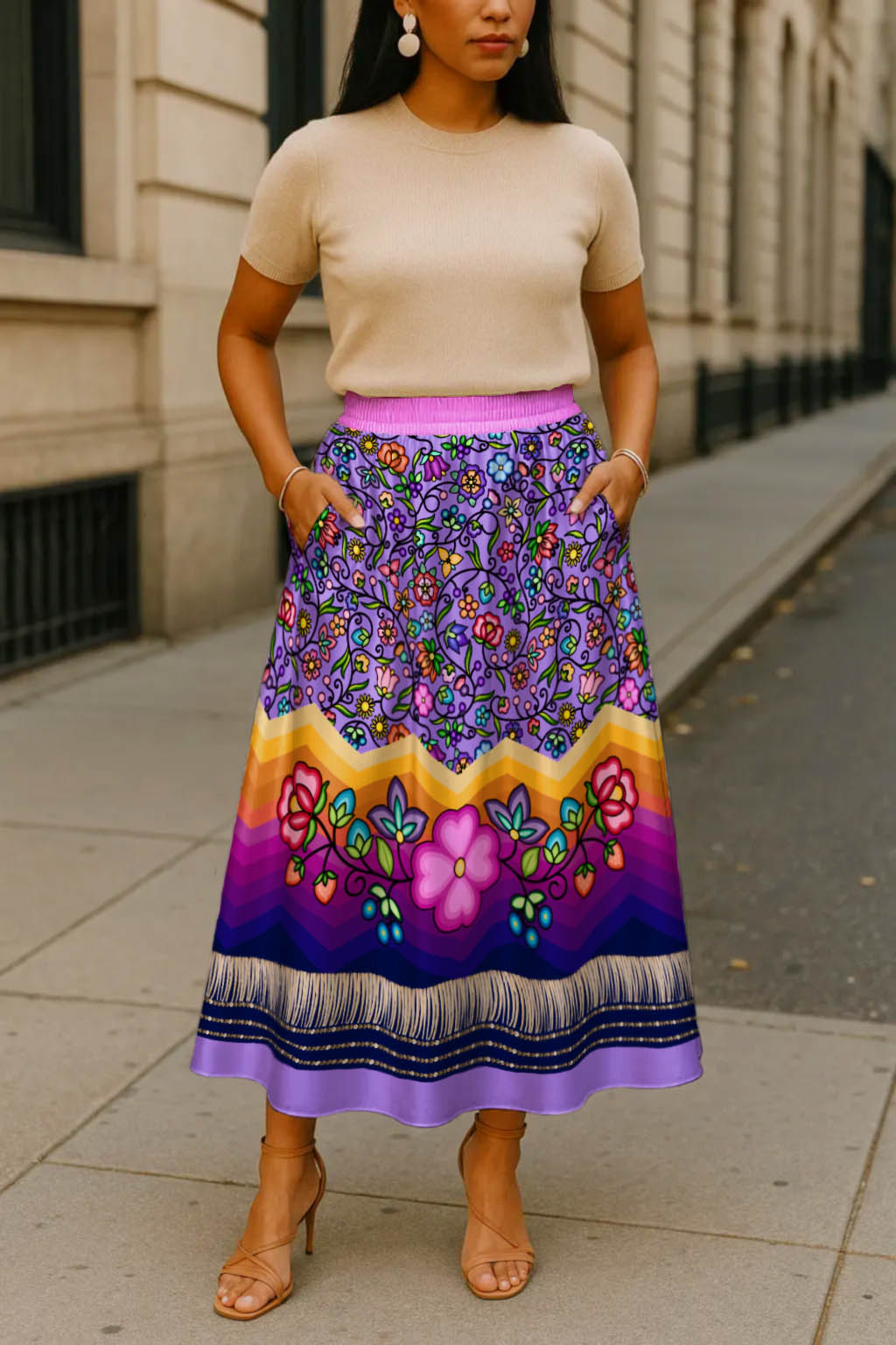 Grandmother Legacy Purple 3 Skirt