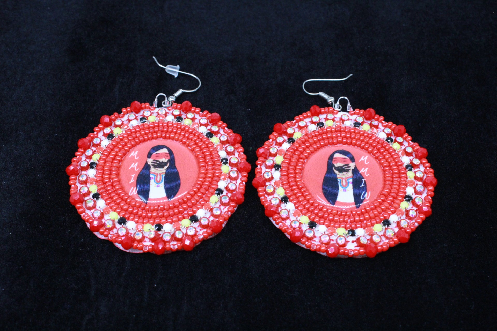 MMIW Beaded Earrings