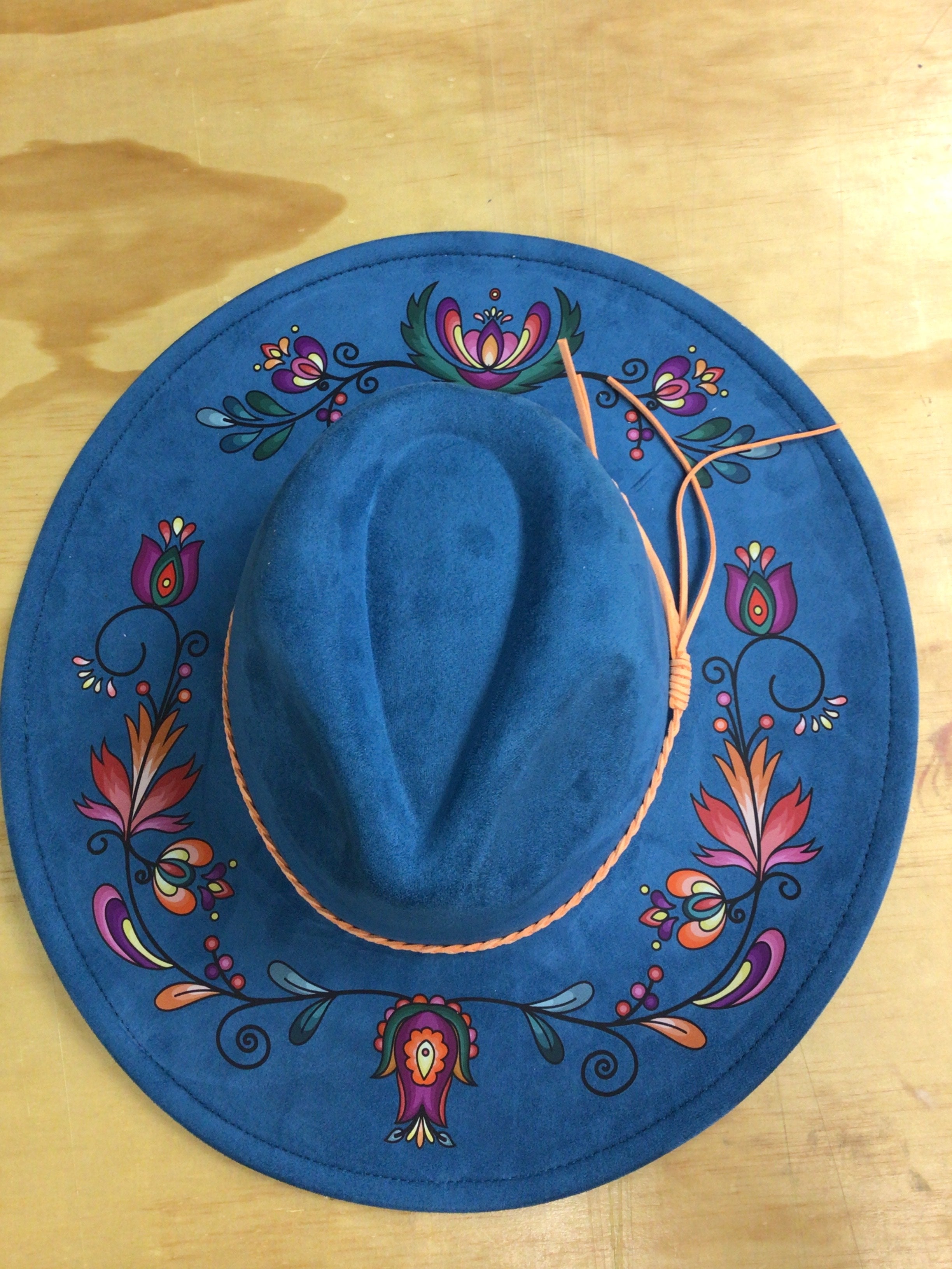 Cedar Wind Bloom Fedora Hat