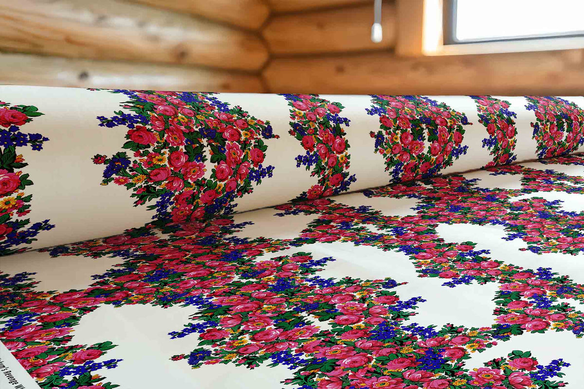 Kokum's Revenge White Cotton Poplin