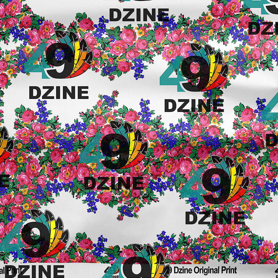 Kokum's Revenge White Cotton Poplin