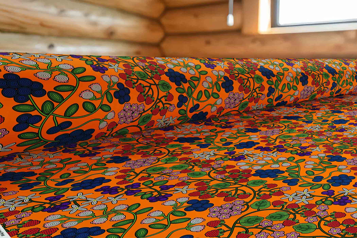 Takwakin Harvest Carrot Cotton Poplin