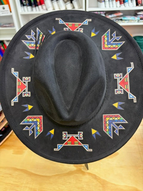 Thunderstrike Shadows Black Fedora Hat