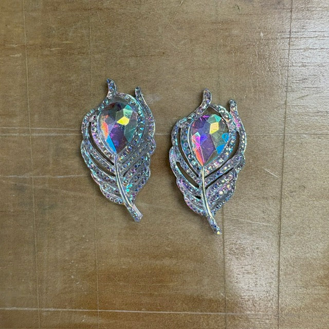 Feather Cabochons Set of 2