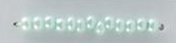 Shell Galvanized Seed Beads Size 11/0 - Pistachio