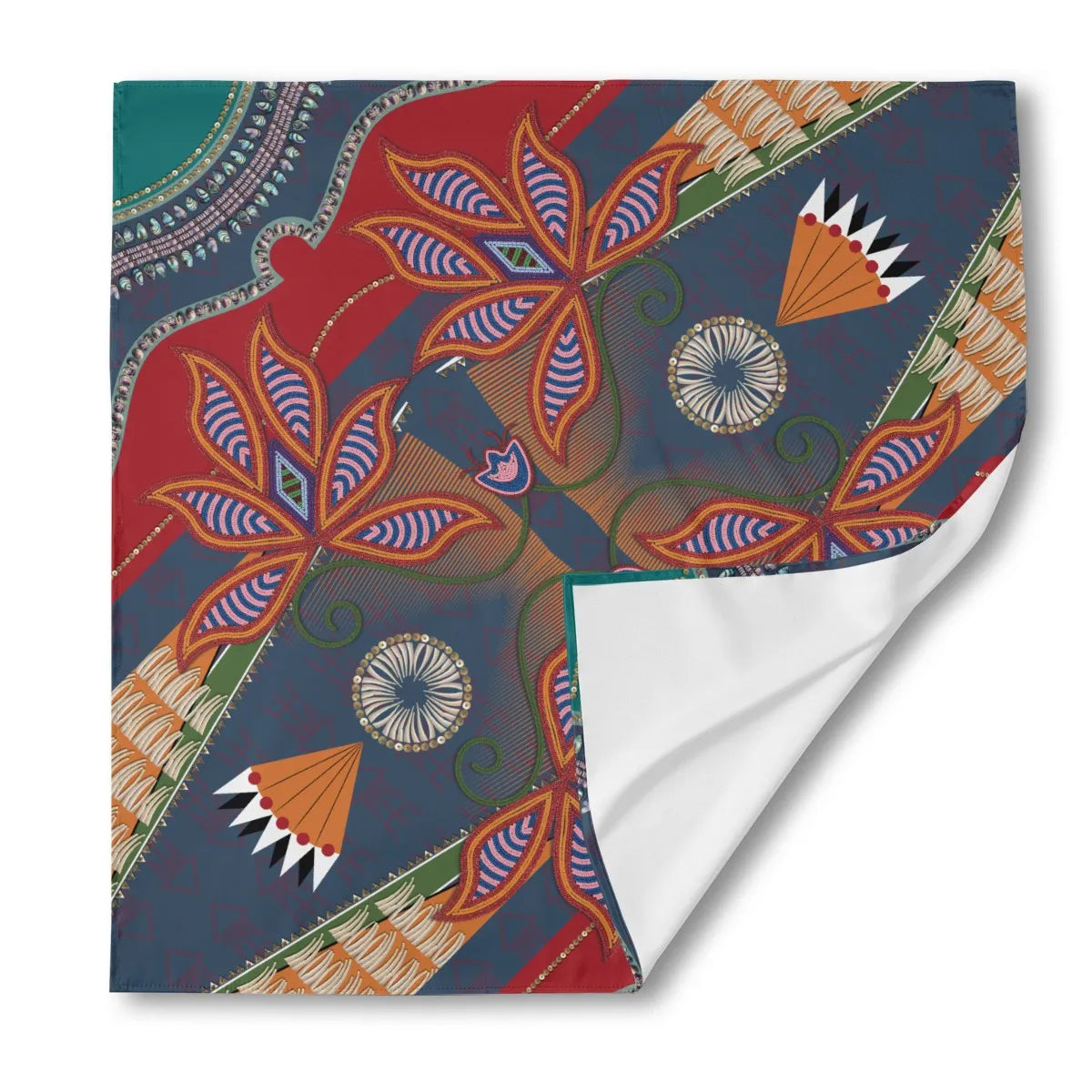 Sacred Plains Satin Scarf