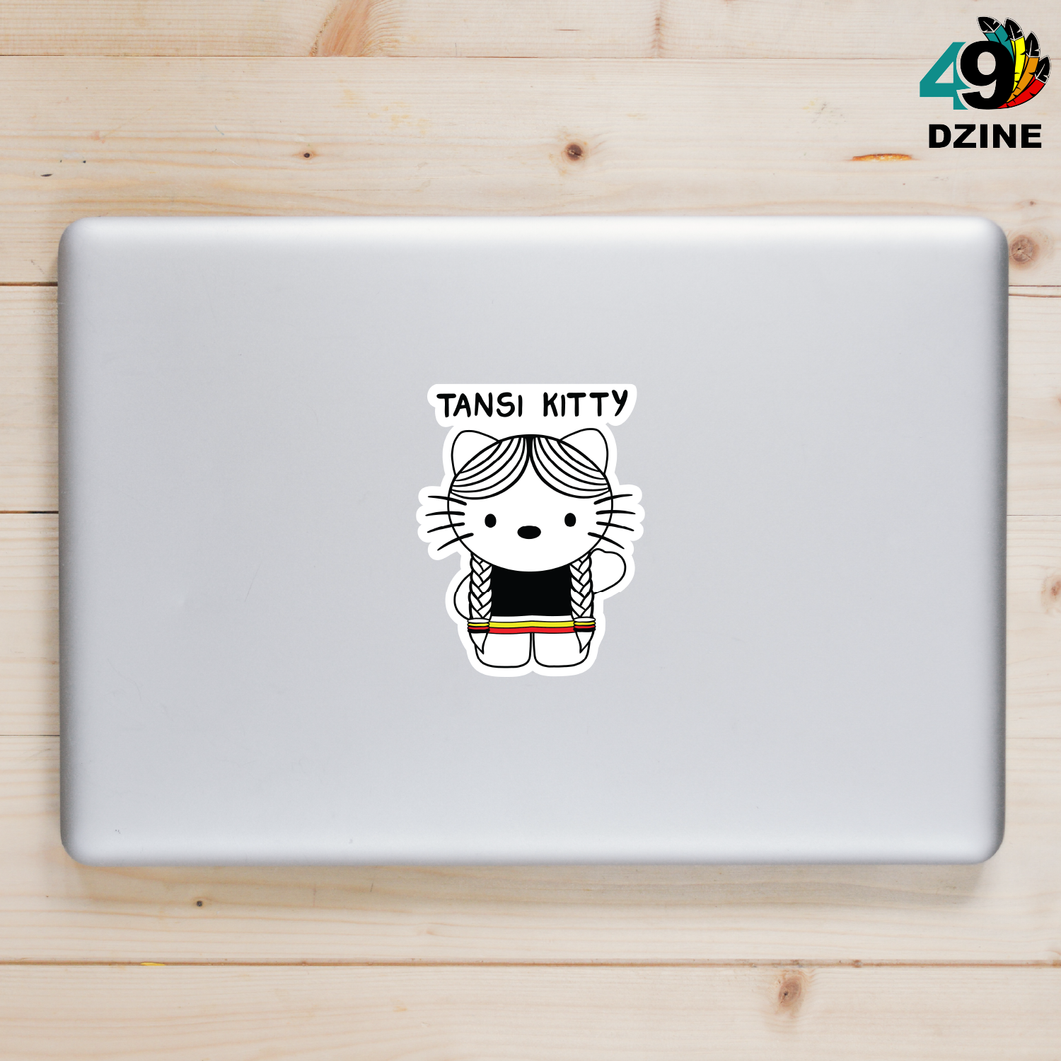 Tansi Kitty Sticker