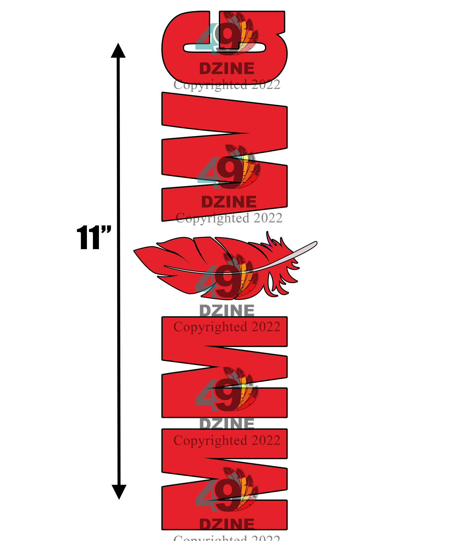 11-inch MMIWG Transfer